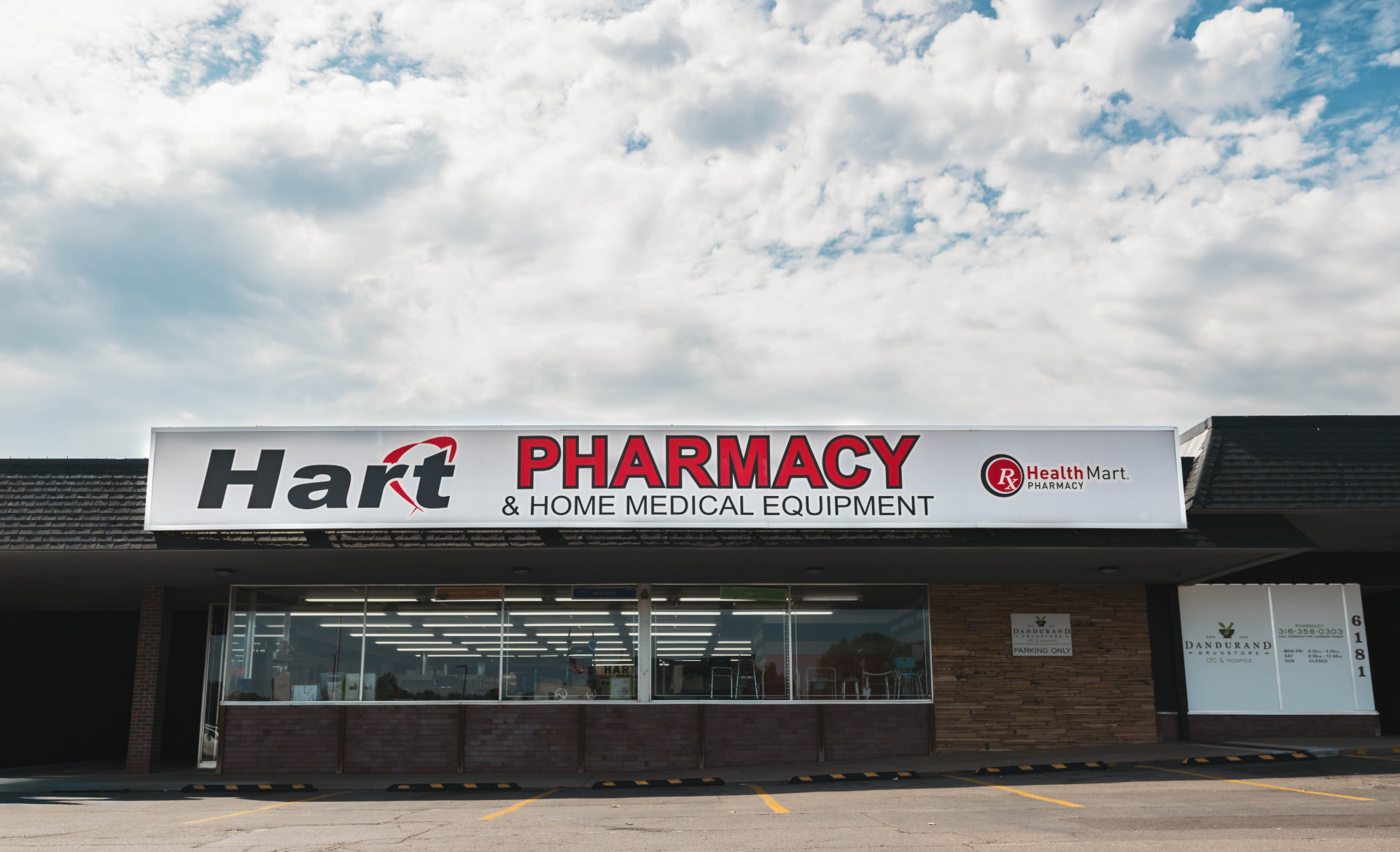 Hart Pharmacy & Home Medical Equipment storefront in Wichita, Kansas